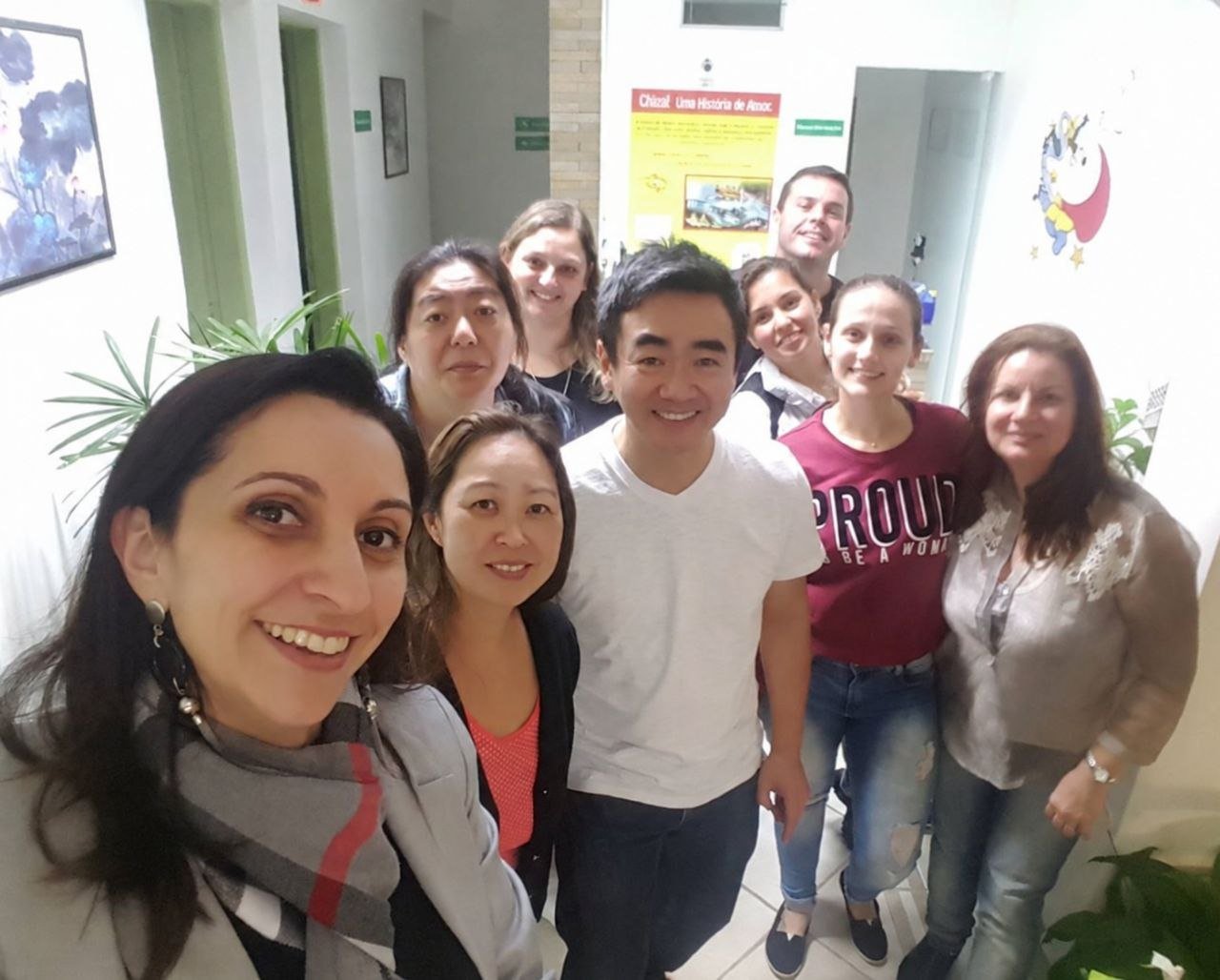 Equipe e professores do Instituto Long Tao (sede Vila Bastos/Santo André)